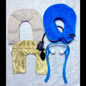 Neck bundle 3 pieces neck pillow,rubbing masaje, microwave pillow
